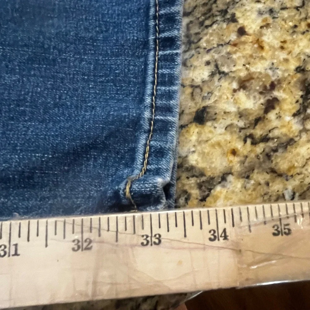 Levi‎ Mens 514 Straight Leg Blue Denim Jeans 36x34 Medium Wash